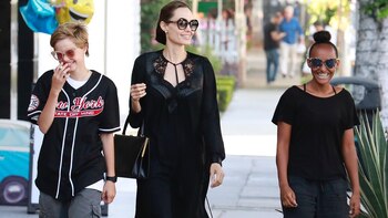 Angelina Jolie disfrutó de una