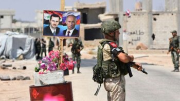 Miles militares rusos en Siria