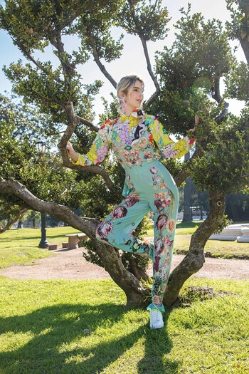 Camisa estampada ($ 3.639, Melocotón),