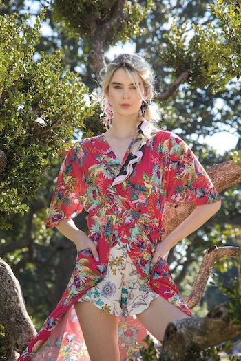 Vestido cruzado con lazo (Rafael