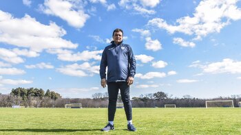 Actualmente Vivas es el coordinador general del fútbol infanto-juvenil de Boca (Guille Llamos)