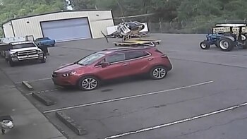 Comenzó a levantar vuelo, pero