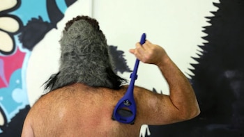 Una toma del video que