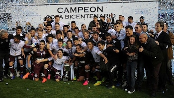 Lanús venció a Racing y