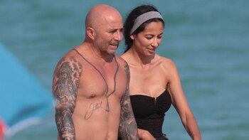 Sampaoli estuvo descansando con su