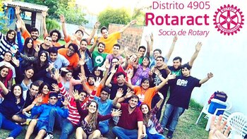 Parte de la juventud rotaria
