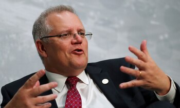 Scott Morrison. (REUTERS/Marcos Brindicci/File Photo)
