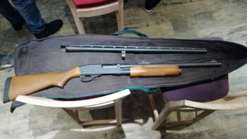 Las armas incautadas en la