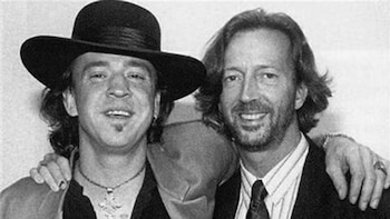 Stevie Ray Vaughan y Eric