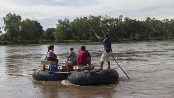 Los centroamericanos sin papeles llegan