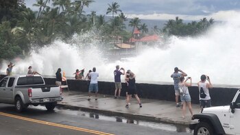 Huracán Lane en Hawaii (Ryan