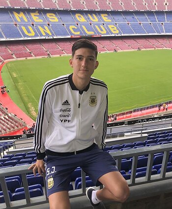 Balerdi visitó el Camp Nou