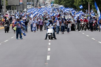 Una manifestación en contra del