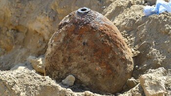 Imagen reciente de la bomba