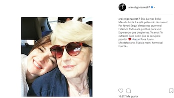 El mensaje que escribió Araceli