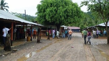 En el corregimiento de Crucita,