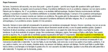 La transcripción de la conferencia