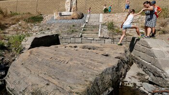 La reaparición de estas rocas