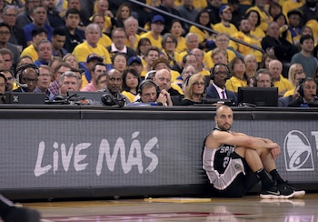 Manu Ginóbili en sus últimos