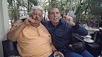 Napout junto a Rafael Esquivel,