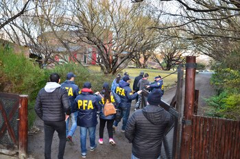 El allanamiento a la casa