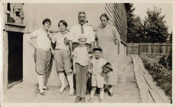 El grupo familiar, con sus