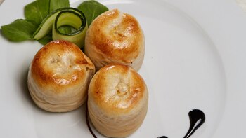 Los knishes de masa casera