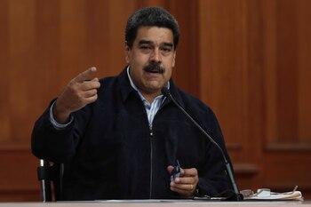 El dictador venezolano Nicolás Maduro