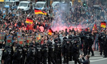 Las protestas xenófobas en Chemnitz, Alemania