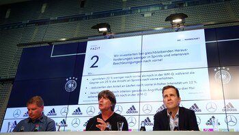 Joachim Löw dio una conferencia de