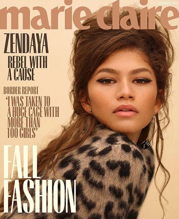 Zendaya, en tonos tierra, protagoniza