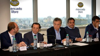Macri estuvo reunido ayer en