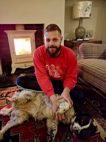 Harris conoció a su pareja