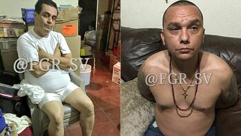 Guillermo Stanley Corleto Ruiz (izquierda)