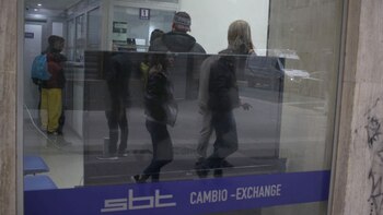 Algunas casas de cambio optaron