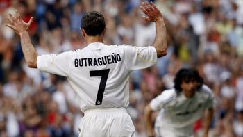 Butragueño vistió la 7