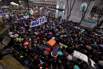 La lluvia fue protagonista de