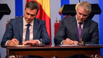 Sánchez se entrevistó con Duque