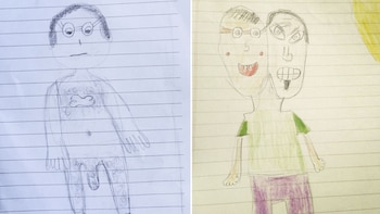 A la izquierda, su progenitor