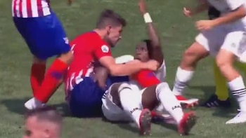 La reacción de Vinicius jr