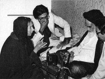 Fallaci y el ayatola Khomeini