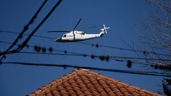 Macri llega desde Los Abrojos