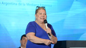 La diputada Elisa Carrió