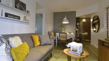 En la foto, la vista