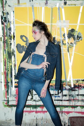 Campera de jean ($ 3.980,