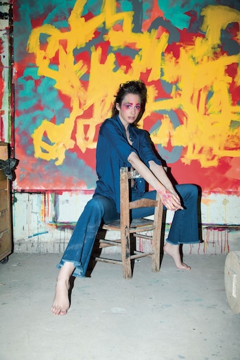 Camisa con botones a presión