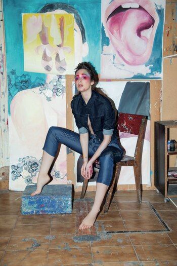 Campera corta ($ 4.200, Kosiuko)