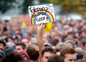 “La tolerancia es super cool” se