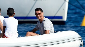 Las minivacaciones de Cristiano Ronaldo