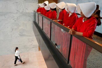 Un grupo de mujeres realizó